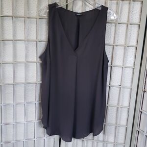 Torrid Charcoal Gray Sleeveless Tunic Top Size 1X